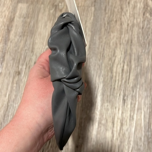 French Connection Faux Leather Headband​​​​ - Picture 2 of 5